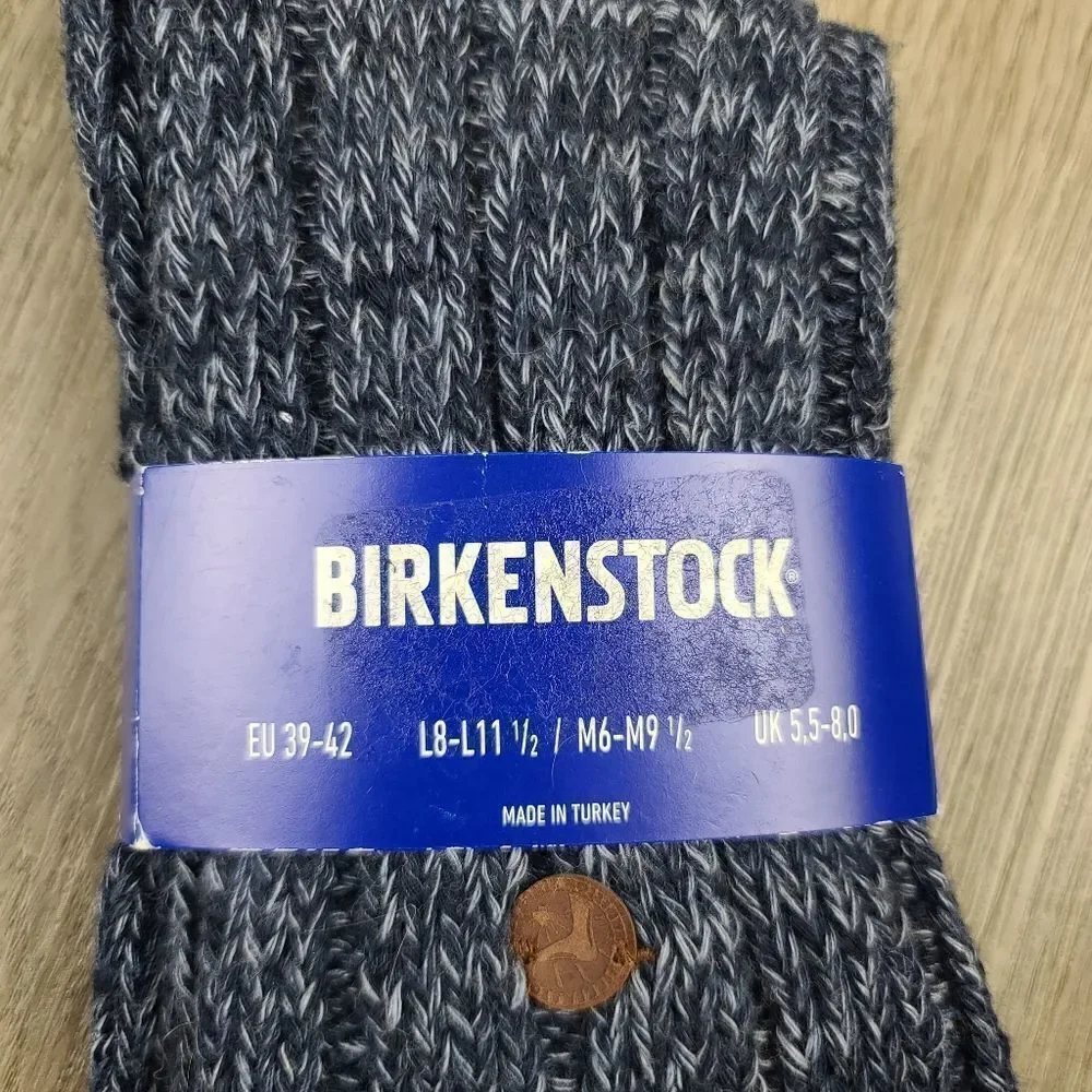 Birkenstock Sydney Blue Socks size 39-42
